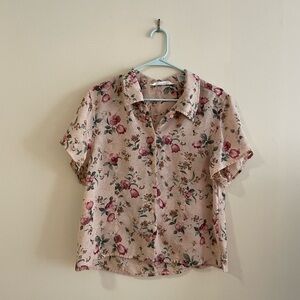 Vintage floral shirt